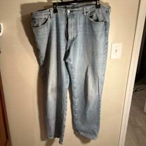 Pair of Levi 40 inch waist jeans with inseam of 30ish